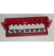 8 Single Bus Bar -MAX 48V 600A- EL-HX6010P-R - ELESL